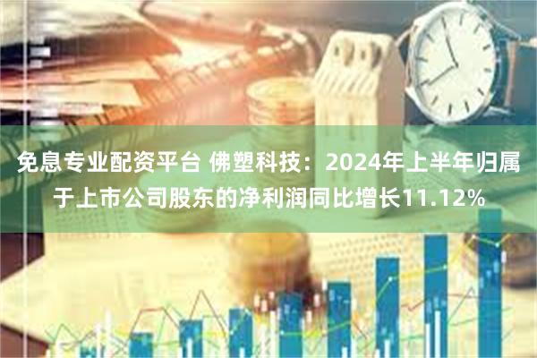 免息专业配资平台 佛塑科技：2024年上半年归属于上市公司股东的净利润同比增长11.12%