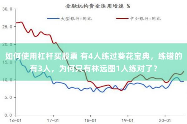 如何使用杠杆买股票 有4人练过葵花宝典，练错的有3人，为何只有林远图1人练对了？