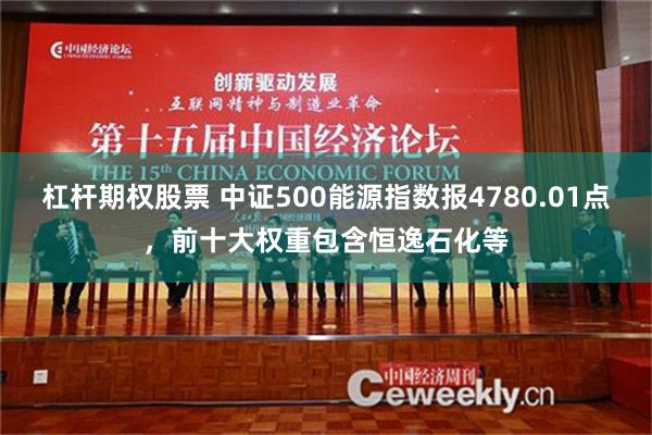 杠杆期权股票 中证500能源指数报4780.01点，前十大权重包含恒逸石化等