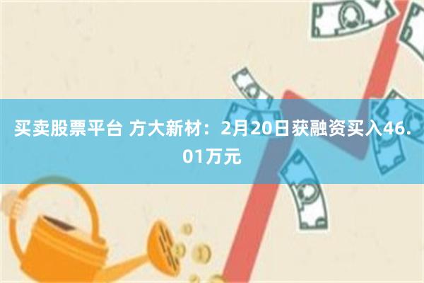 买卖股票平台 方大新材：2月20日获融资买入46.01万元