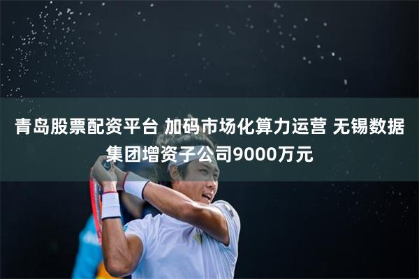 青岛股票配资平台 加码市场化算力运营 无锡数据集团增资子公司9000万元